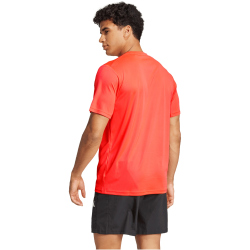 adidas Train Essentials Training T-Shirt Herren JC5194 - pure ruby/black M