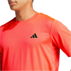 adidas Train Essentials Training T-Shirt Herren JC5194 - pure ruby/black XXL