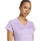 adidas AEROREADY Train Essentials Minimal Branding V-Neck T-Shirt Damen JY2179 - powder plum/white S