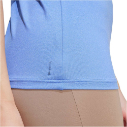 adidas AEROREADY Train Essentials Minimal Branding V-Neck T-Shirt Damen JY2177 - blue fusion XL