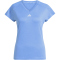 adidas AEROREADY Train Essentials Minimal Branding V-Neck T-Shirt Damen JY2177 - blue fusion XL