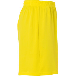 uhlsport Center II Shorts ohne Innenslip limonengelb/schwarz 128