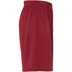 uhlsport Center II Shorts ohne Innenslip bordeaux/skyblau 140