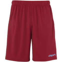 uhlsport Center II Shorts ohne Innenslip bordeaux/skyblau...