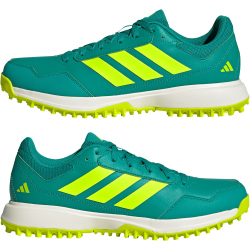 adidas Hockeystar Feldhockeyschuhe JH5723 - pure teal/lucid lemon/off white 40 2/3