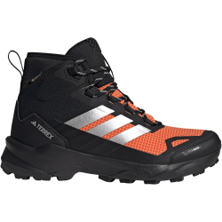 adidas TERREX Skychaser AX5 Gore-Tex Climawarm+ Mid-Top Wanderschuhe JS3002 - core black/silver met./semi impact orange 42