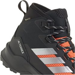 adidas TERREX Skychaser AX5 Gore-Tex Climawarm+ Mid-Top Wanderschuhe JS3002 - core black/silver met./semi impact orange 42