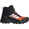 adidas TERREX Skychaser AX5 Gore-Tex Climawarm+ Mid-Top Wanderschuhe JS3002 - core black/silver met./semi impact orange 42