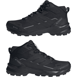adidas TERREX Skychaser AX5 Gore-Tex Mid-Top Wanderschuhe JQ2207 - core black/core black/carbon 40