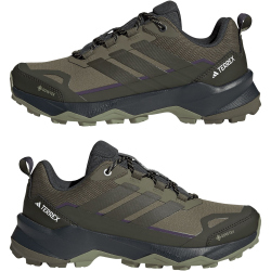 adidas TERREX Skychaser AX5 Gore-Tex Wanderschuhe Damen JQ2224 - olive strata/night cargo/tent green 38