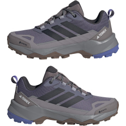 adidas TERREX Skychaser AX5 Gore-Tex Wanderschuhe Damen JQ2223 - preloved violet/carbon/taupe oxide 39 1/3
