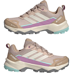 adidas TERREX Skychaser AX5 Gore-Tex Wanderschuhe Damen JQ2221 - wonder taupe/alumina/preloved purple 40 2/3