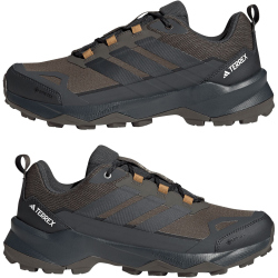 adidas TERREX Skychaser AX5 Gore-Tex Wanderschuhe JQ2213 - shadow olive/carbon/bronze strata 38 2/3