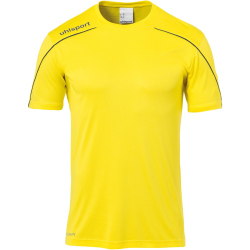 uhlsport Stream 22 Trikot Kurzarm limonengelb/schwarz S