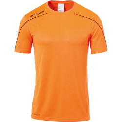 uhlsport Stream 22 Trikot Kurzarm fluo orange/schwarz S