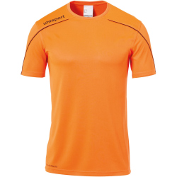 uhlsport Stream 22 Trikot Kurzarm fluo orange/schwarz XXL