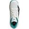 adidas Courtflash Tennisschuhe Kinder JH5123 - cloud white/pure teal/off white 36 2/3