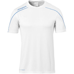 uhlsport Stream 22 Trikot Kurzarm weiß/azurblau S