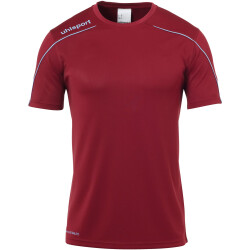 uhlsport Stream 22 Trikot Kurzarm bordeaux/skyblau M