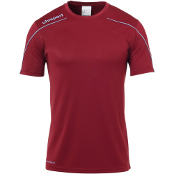uhlsport Stream 22 Trikot Kurzarm bordeaux/skyblau 3XL