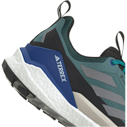 adidas TERREX Free Hiker 2.0 Gore-Tex Low-Top Wanderschuhe Herren JQ9908 - preloved teal/grey three/core black 41 1/3