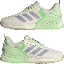 adidas Dropset 3 Trainingsschuhe Damen JR1673 - halo silver/semi green spark/lime burst 41 1/3