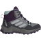 adidas TERREX AX4R Rain.Rdy Mid-Top Wanderschuhe Kinder JS2921 - grey three/grey two/semi flash aqua 40