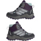 adidas TERREX AX4R Rain.Rdy Mid-Top Wanderschuhe Kinder JS2921 - grey three/grey two/semi flash aqua 40
