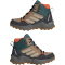 adidas TERREX AX4R Rain.Rdy Mid-Top Wanderschuhe Kinder JS2920 - cardboard/savannah/semi impact orange 39 1/3