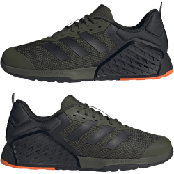 adidas Dropset 3 Trainingsschuhe Herren JR1671 - night cargo/core black/impact orange 50