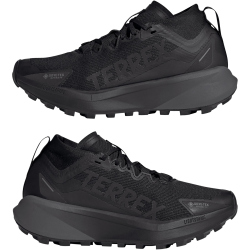 adidas TERREX Agravic Gore-Tex Trailrunning-Schuhe Damen JR5247 - core black/core black/grey six 37 1/3
