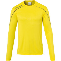 uhlsport Stream 22 Trikot Langarm limonengelb/schwarz S