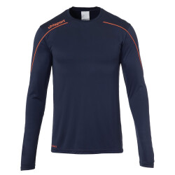 uhlsport Stream 22 Trikot Langarm marine/fluo rot S