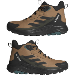 adidas TERREX Anylander Rain.Rdy Mid-Top Wanderschuhe Herren JQ9963 - cardboard/core black/shadow olive 38 2/3