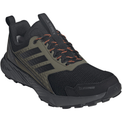 adidas TERREX Tracefinder 2 Climaproof Trailrunning-Laufschuhe Herren JR7768 - olive strata/core black/semi impact orange 41 1/3
