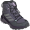 adidas TERREX AX4R Climawarm+ Mid-Top Wanderschuhe Kinder JS2924 - preloved violet/matte silver/semi flash aqua 33