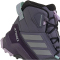 adidas TERREX AX4R Climawarm+ Mid-Top Wanderschuhe Kinder JS2924 - preloved violet/matte silver/semi flash aqua 33