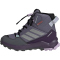 adidas TERREX AX4R Climawarm+ Mid-Top Wanderschuhe Kinder JS2924 - preloved violet/matte silver/semi flash aqua 39 1/3