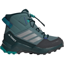 adidas TERREX AX4R Climawarm+ Mid-Top Wanderschuhe Kinder JS2923 - preloved teal/matte silver/pure teal 35.5