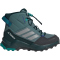 adidas TERREX AX4R Climawarm+ Mid-Top Wanderschuhe Kinder JS2923 - preloved teal/matte silver/pure teal 35.5