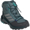 adidas TERREX AX4R Climawarm+ Mid-Top Wanderschuhe Kinder JS2923 - preloved teal/matte silver/pure teal 39 1/3