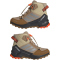 adidas TERREX AX4R Climawarm+ Mid-Top Wanderschuhe Kinder JS2922 - cardboard/matte silver/semi impact orange 39 1/3