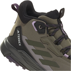 adidas TERREX Anylander Rain.Rdy Mid-Top Wanderschuhe Damen JQ9965 - olive strata/night cargo/core black 38
