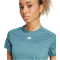 adidas AEROREADY Train Essentials Minimal Branding T-Shirt Damen JY4571 - preloved teal/white S