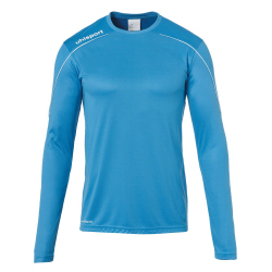 uhlsport Stream 22 Trikot Langarm cyan/wei&szlig; 152