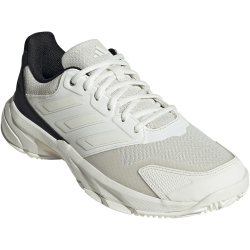 adidas Courtjam Control 3 Tennisschuhe Damen JP9740 - off white/off white/champagne met. 39 1/3