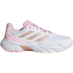 adidas Courtjam Control 3 Tennisschuhe Damen JP9739 - cloud white/silver met./lucid pink 36 2/3