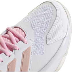 adidas Courtjam Control 3 Tennisschuhe Damen JP9739 - cloud white/silver met./lucid pink 36 2/3