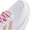 adidas Courtjam Control 3 Tennisschuhe Damen JP9739 - cloud white/silver met./lucid pink 36 2/3