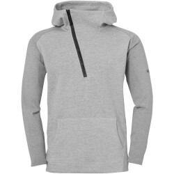 uhlsport Essential Pro Kapuzenjacke dark grau melange S